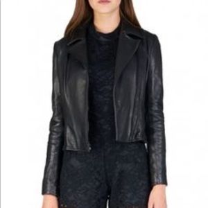Jennifer Hope lamb leather jacket